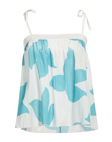 Woman Top White Size 6 Cotton