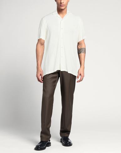 Man Shirt White Size 15 ½ Cotton