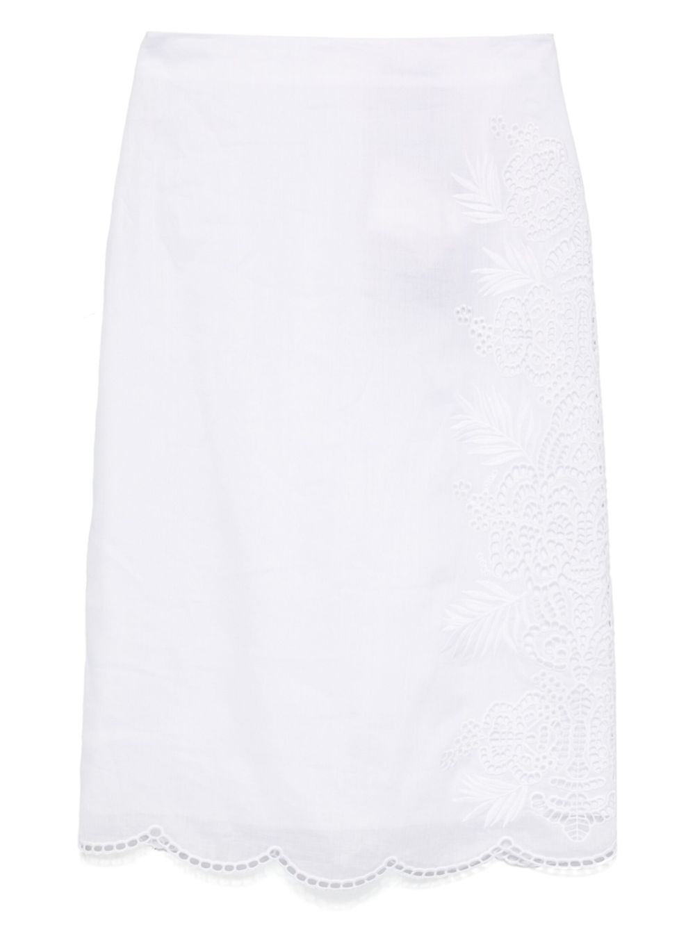 Fify midi skirt - White