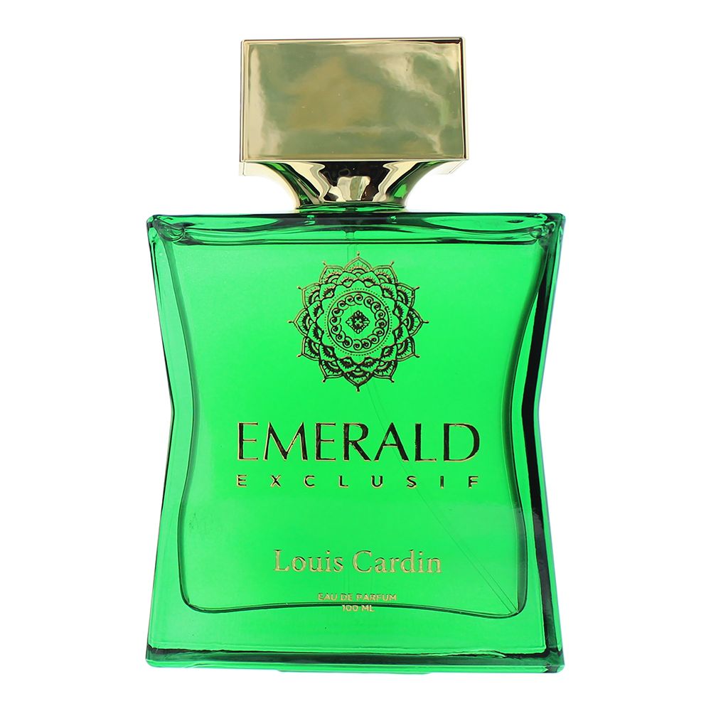 Louis Cardin Emerald Exclusif Eau de Parfum 100ml Spray in Green