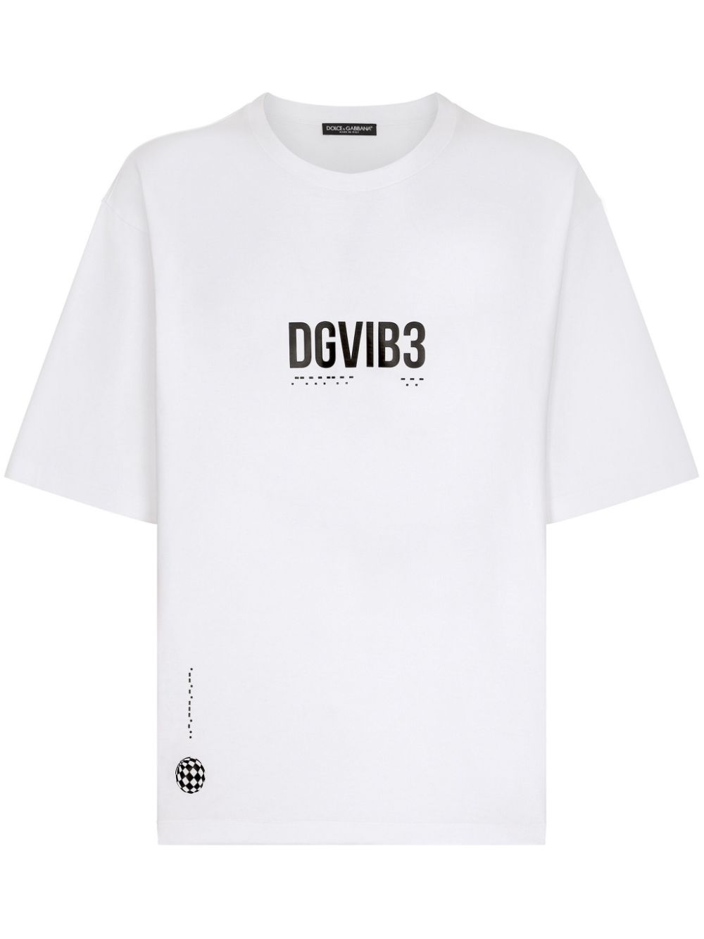 Logo-print cotton T-shirt - White