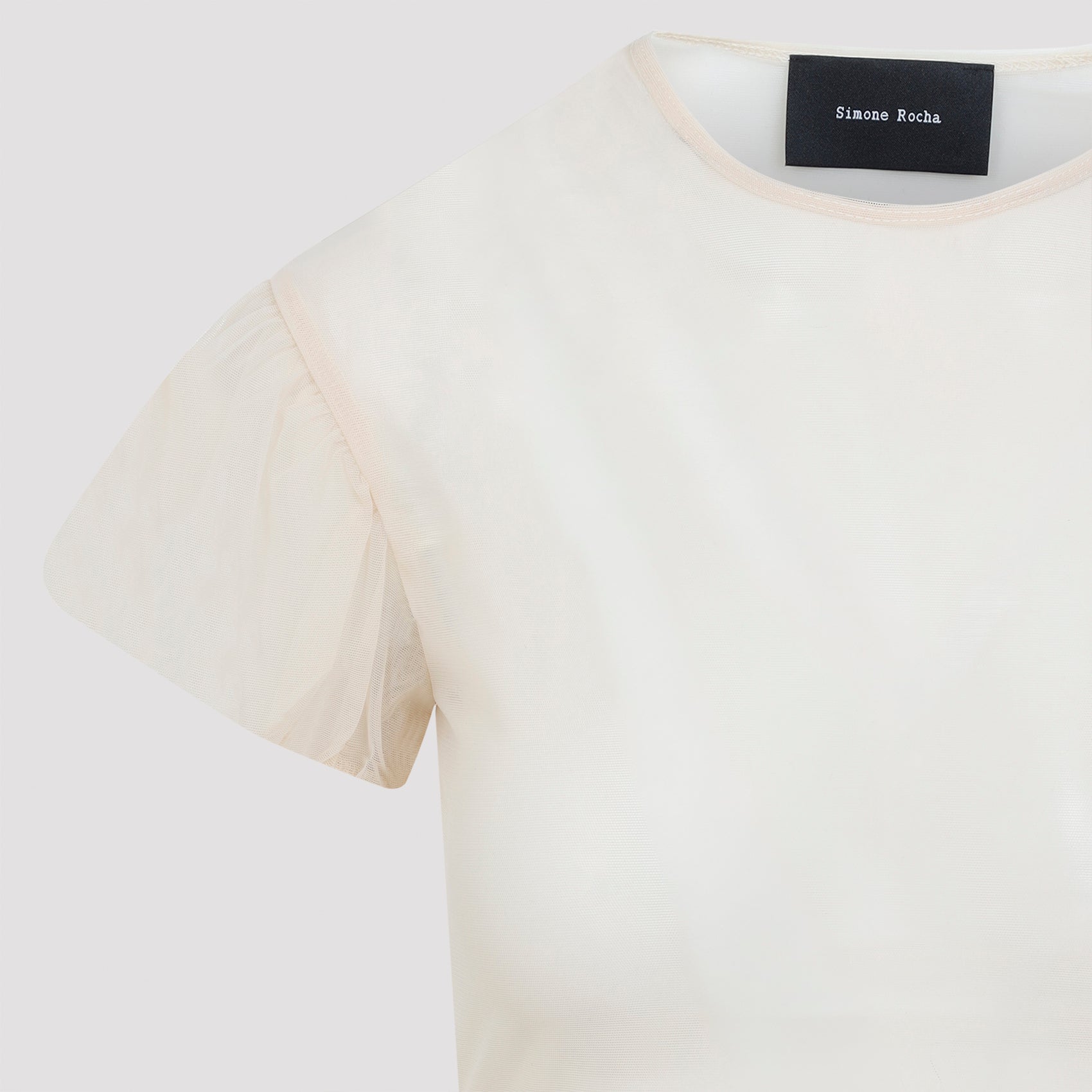 Sheer Ballet Peplum Top