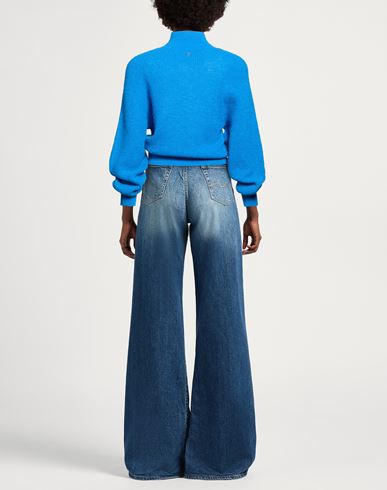 Woman Turtleneck Bright blue Size 6 Polyamide, Alpaca wool, Wool