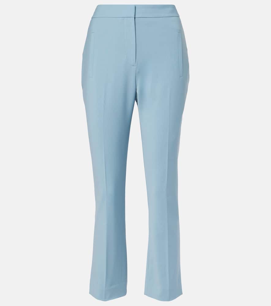 Arte cropped wool-blend slim pants