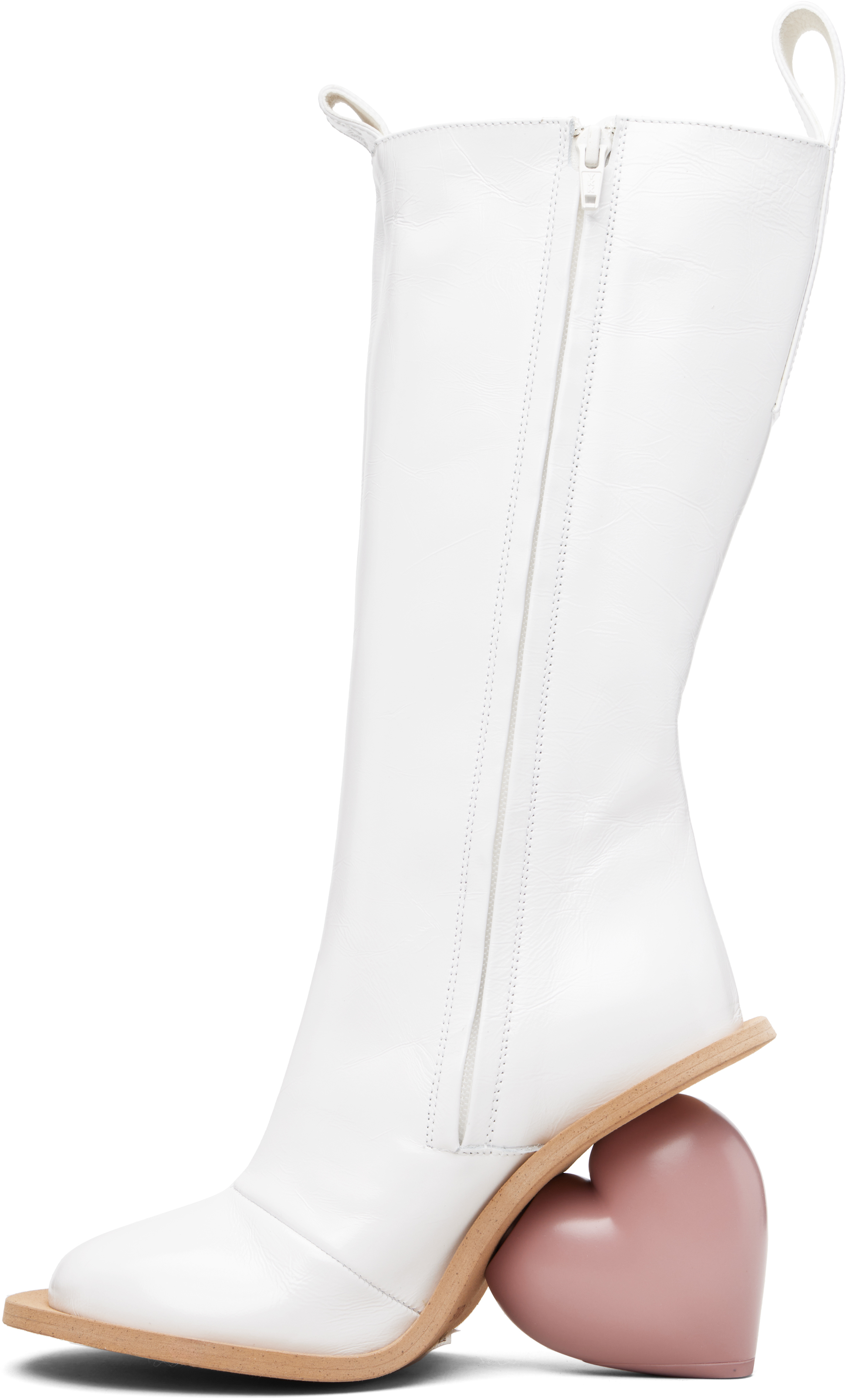 White Love Tall Boots