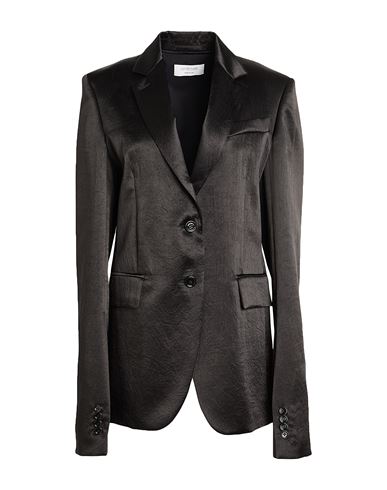 Woman Blazer Black Size 4 Acetate