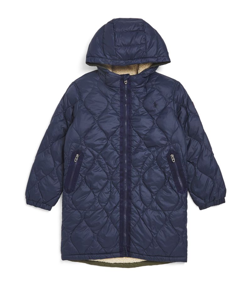 Quilted Down Longline Jacket (6-14 Years)