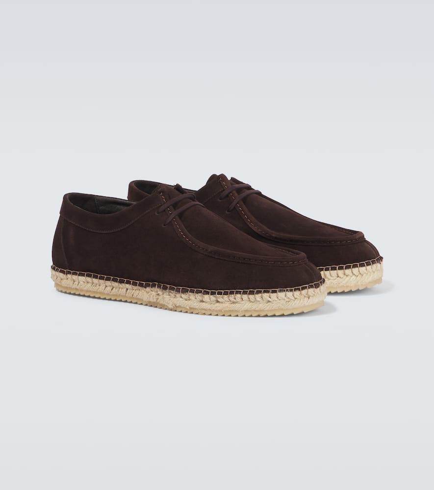Frescobol Carioca Rodolfo Wallabee suede shoes