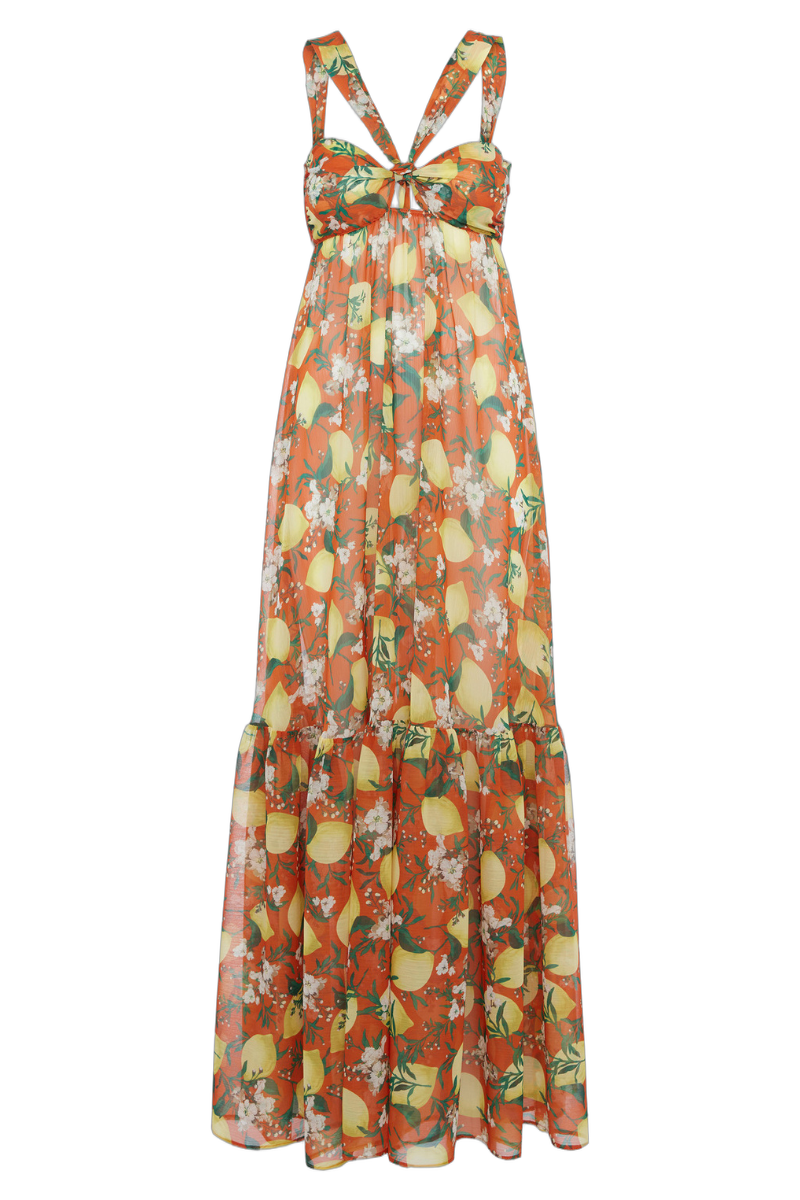 Dress — Orange