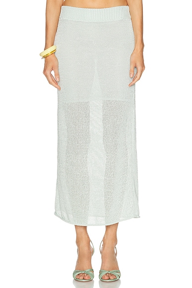 A.L.C. Loren Skirt in Mint. L. Also in M