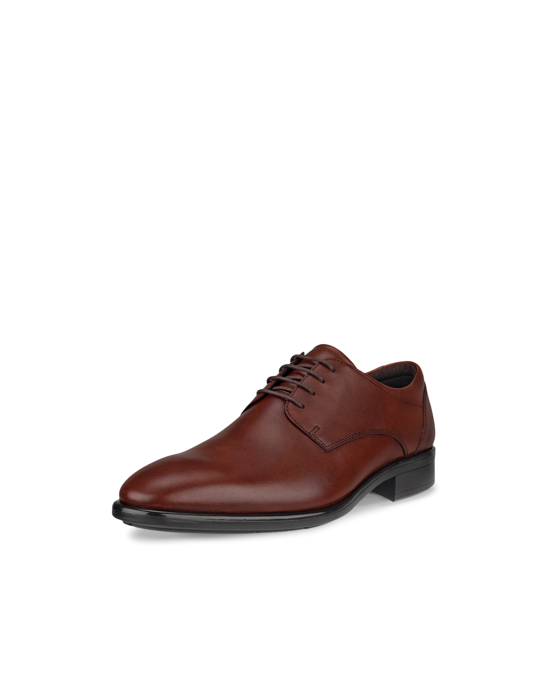 Citytray - Men's Leather Derby Shoe - Brown