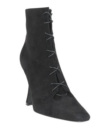 Kallistè Woman Ankle boots Black Size 10 Leather