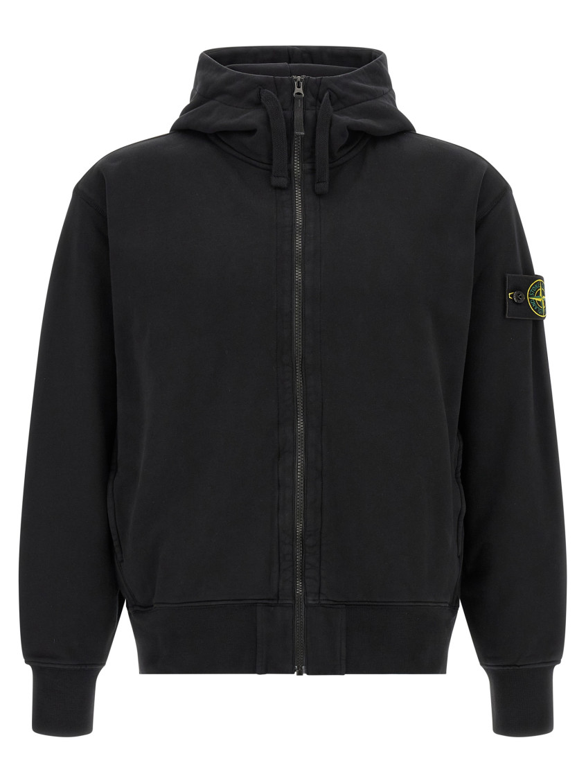 Stone Island - hooded jacket double layer hood