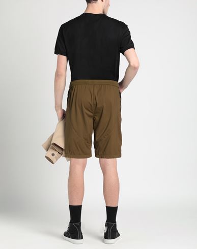 Man Shorts & Bermuda Shorts Military green Size 32 Polyamide, Elastane