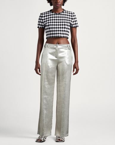 Woman Pants Platinum Size 10 Polyester