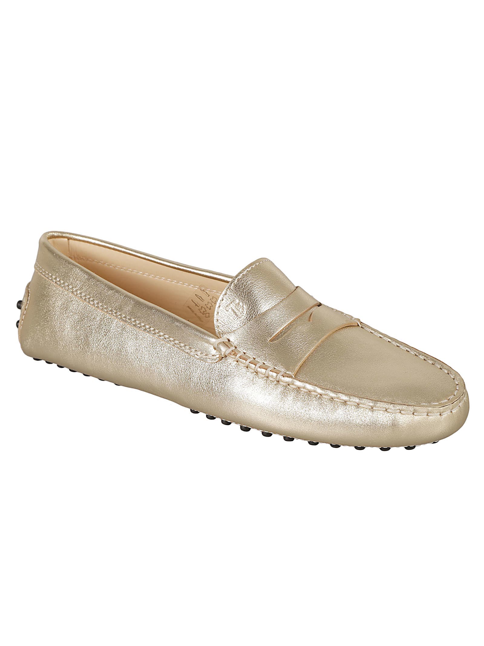 Engraved Logo Driving Shoes