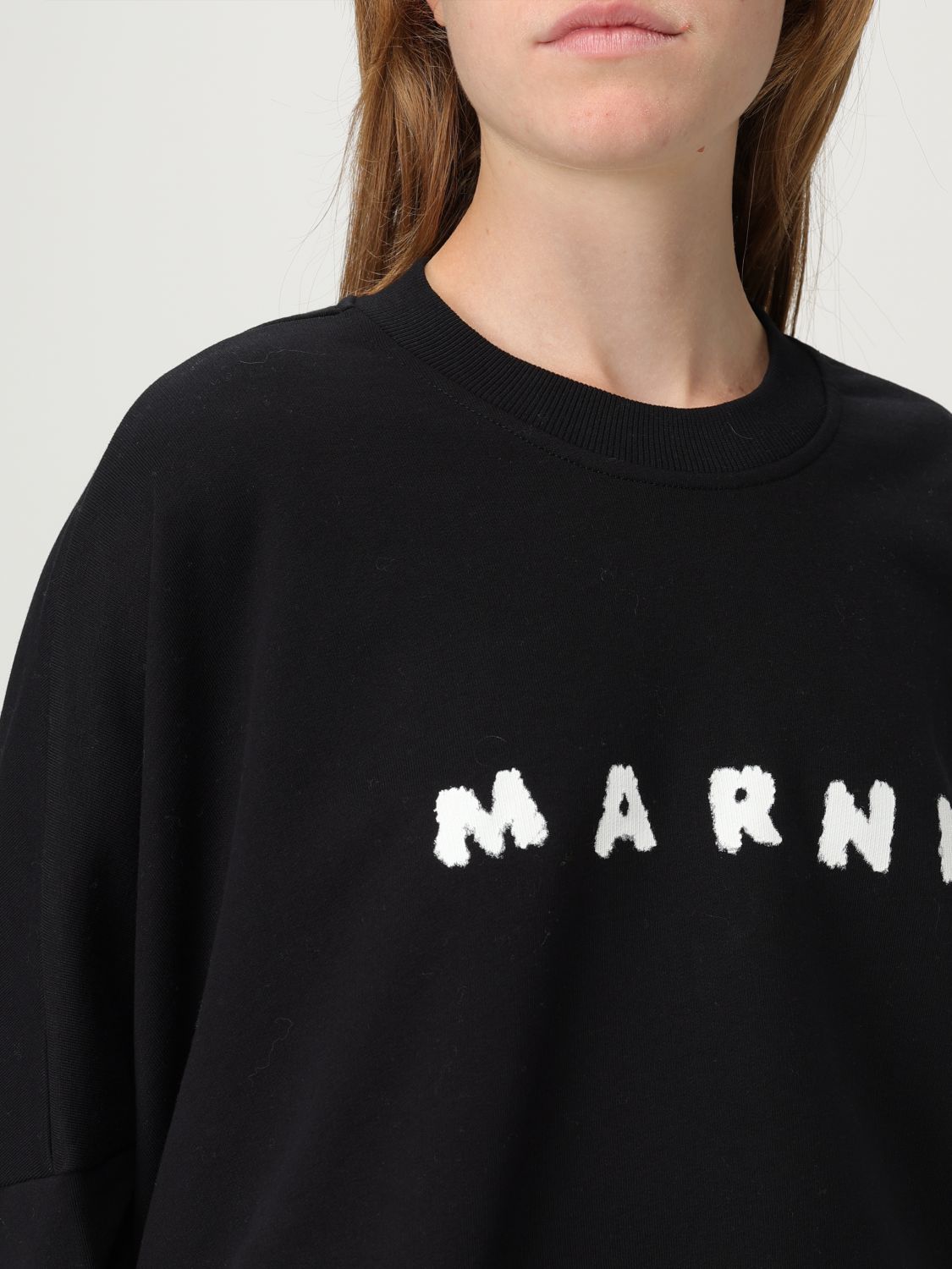 Sweatshirt Woman color Black