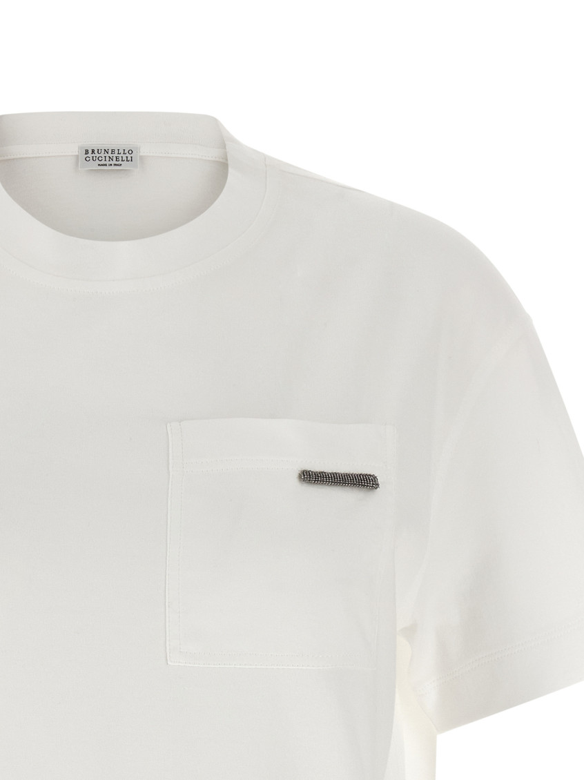 White Cotton T-shirt