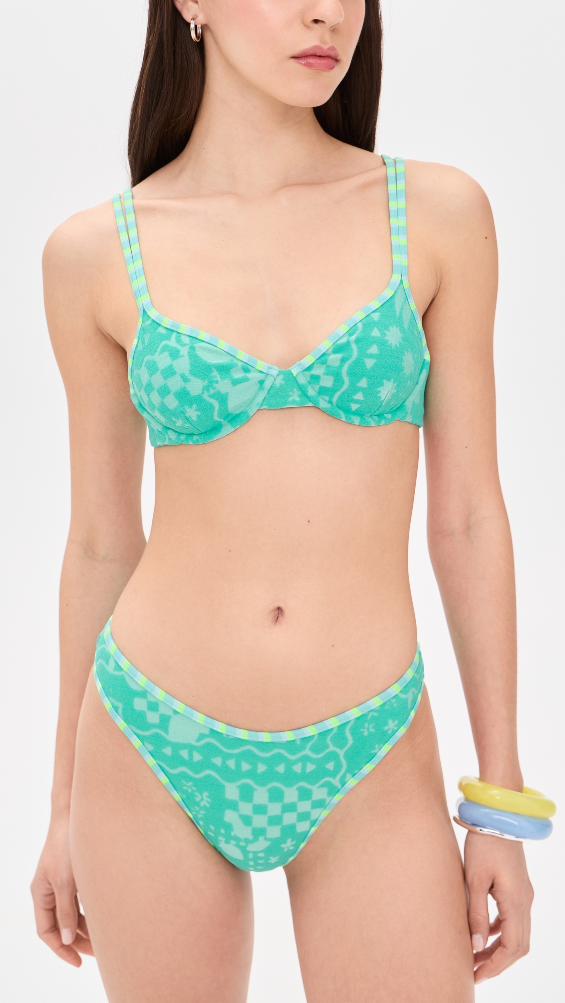 Camilla Bikini Top Aqua Haze