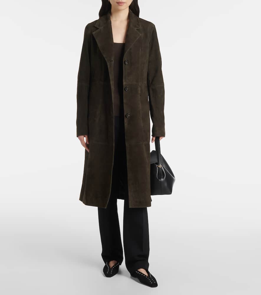 Suede coat