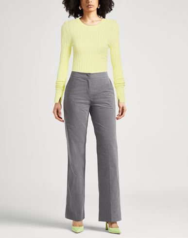 Woman Sweater Pastel yellow Size L Viscose, Polyester