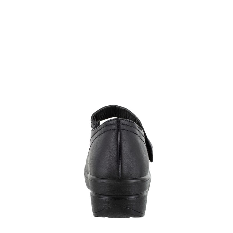 Women's Letsee Slip Resistant Mary Jane Shoes (Black)