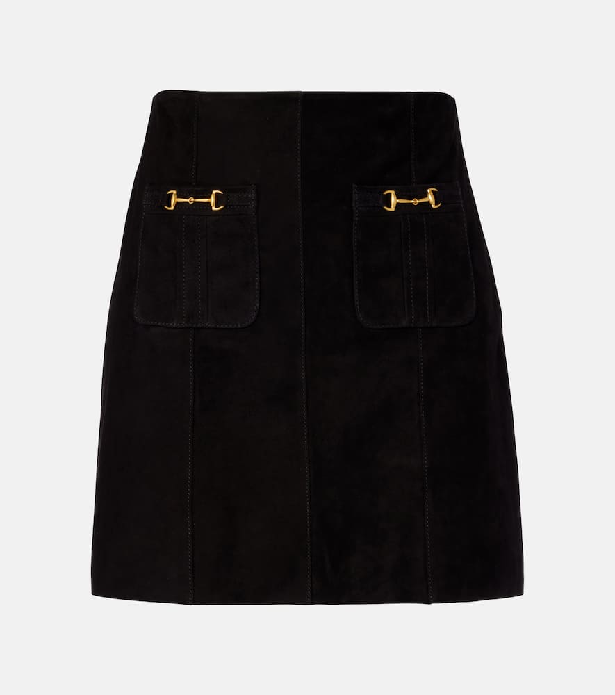Wiley suede miniskirt