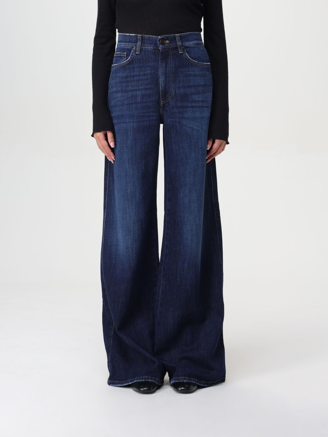 Jeans Woman color Denim