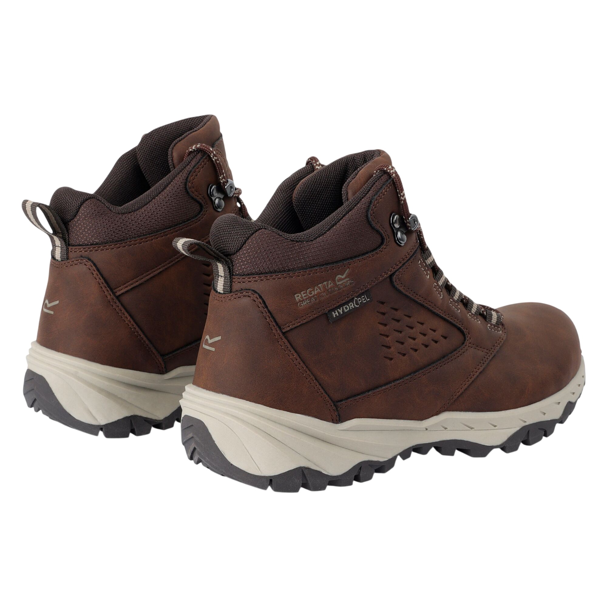 Regatta Womens/Ladies Amble Waterproof Walking Boots Chestnut/Taupe