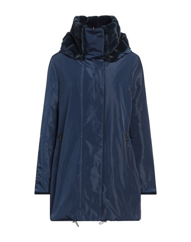 Trend Woman Coat Navy Size 3XL Polyester