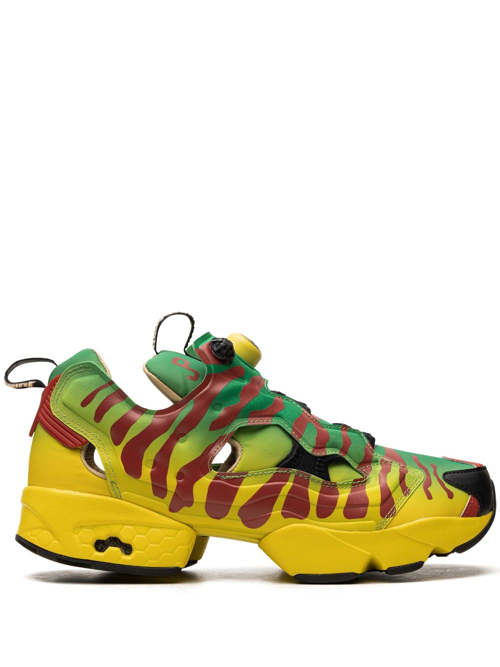 InstaPump Fury OG "Jurassic Park - Tour Vehicles" sneakers - Yellow