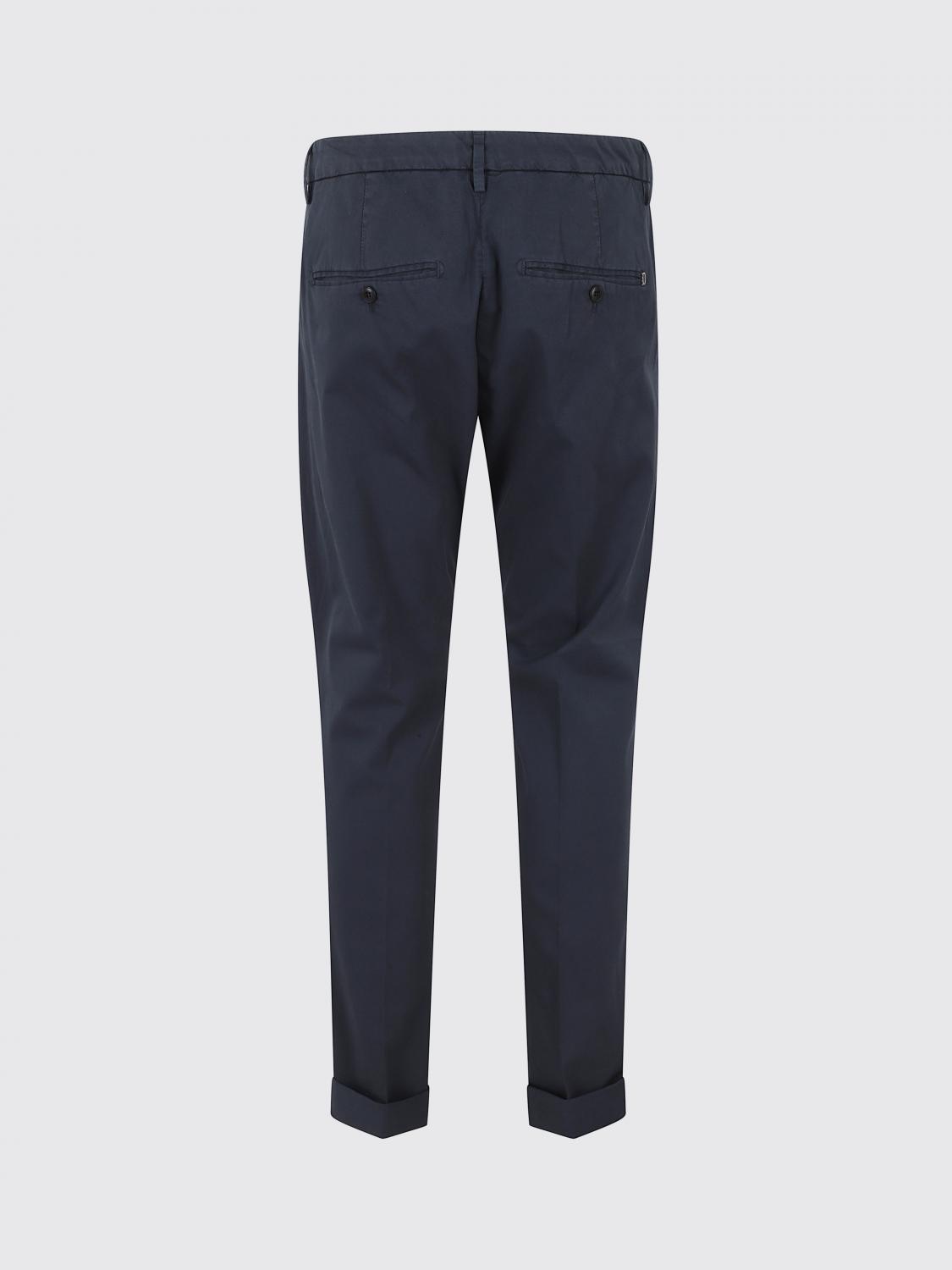 Pants Men color Blue