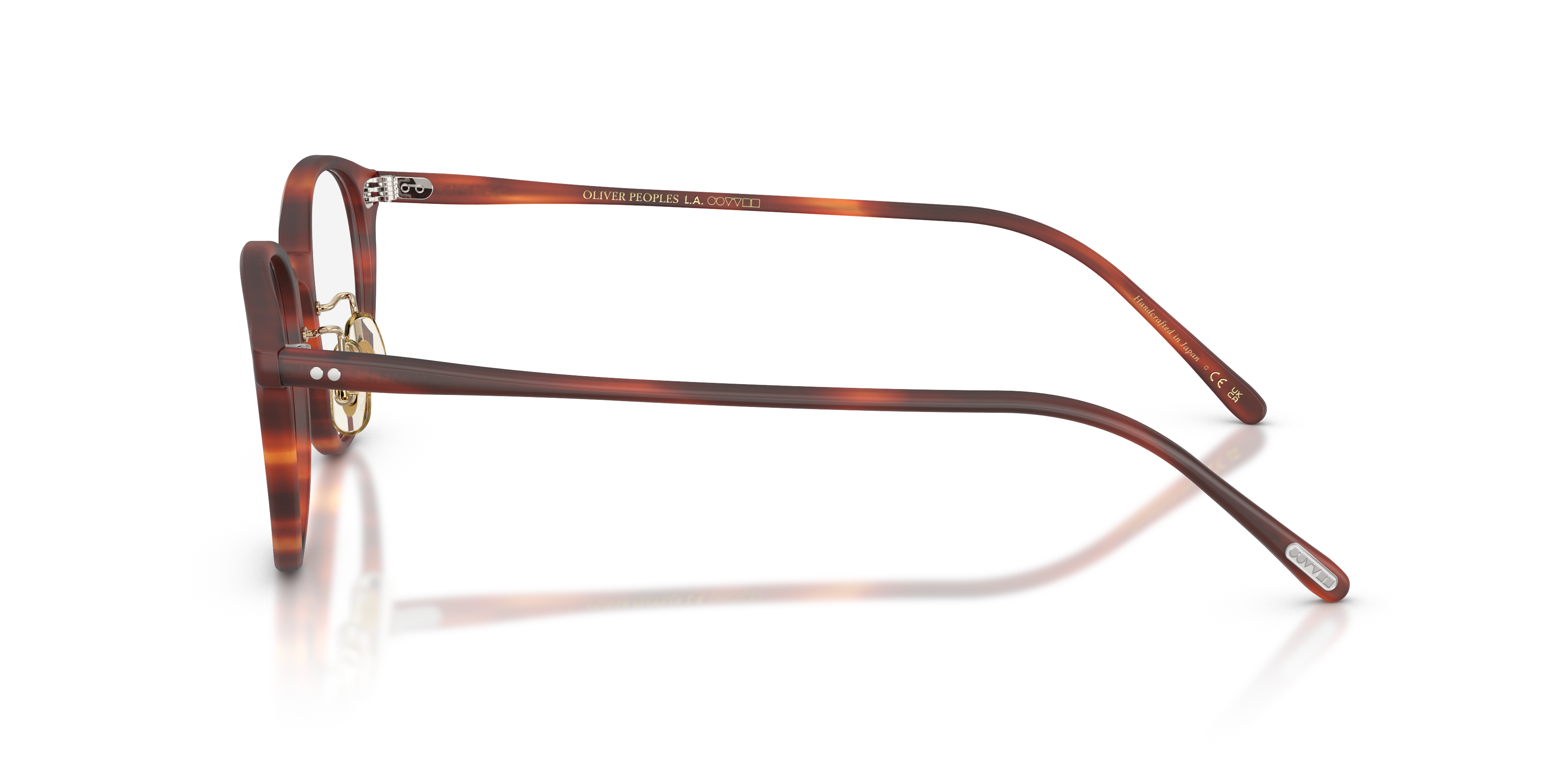 Oliver Peoples Unisex Oliver Peoples OV5577 SARELLE 1799 Optische Fassungen Acetat Braun Transparent Pantos Norma