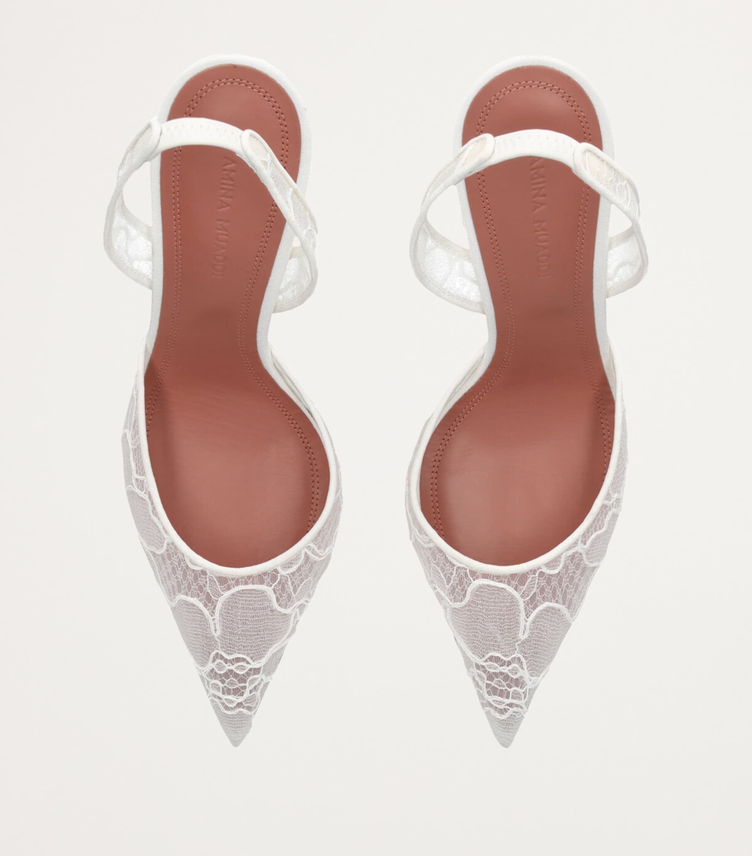 Lace Holli Slingback Heels 95