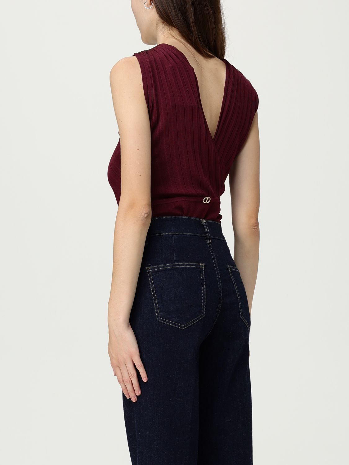 Bodysuit Woman color Burgundy