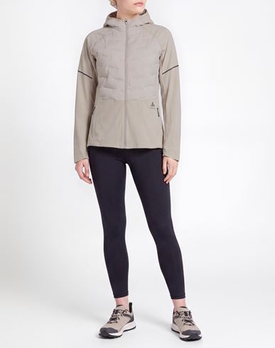 Woman Jacket Beige Size S Recycled polyester, Elastane