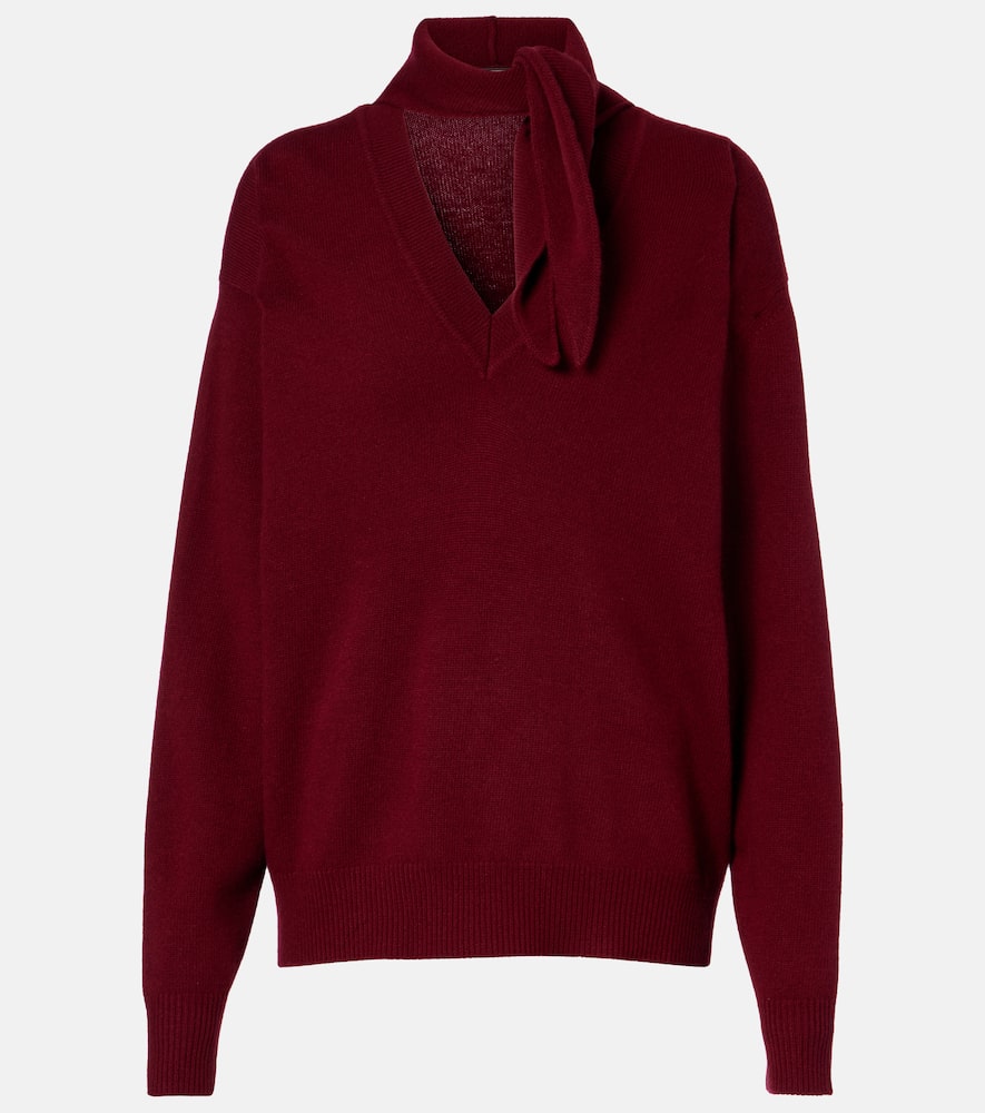 Wool and cashmere sweater