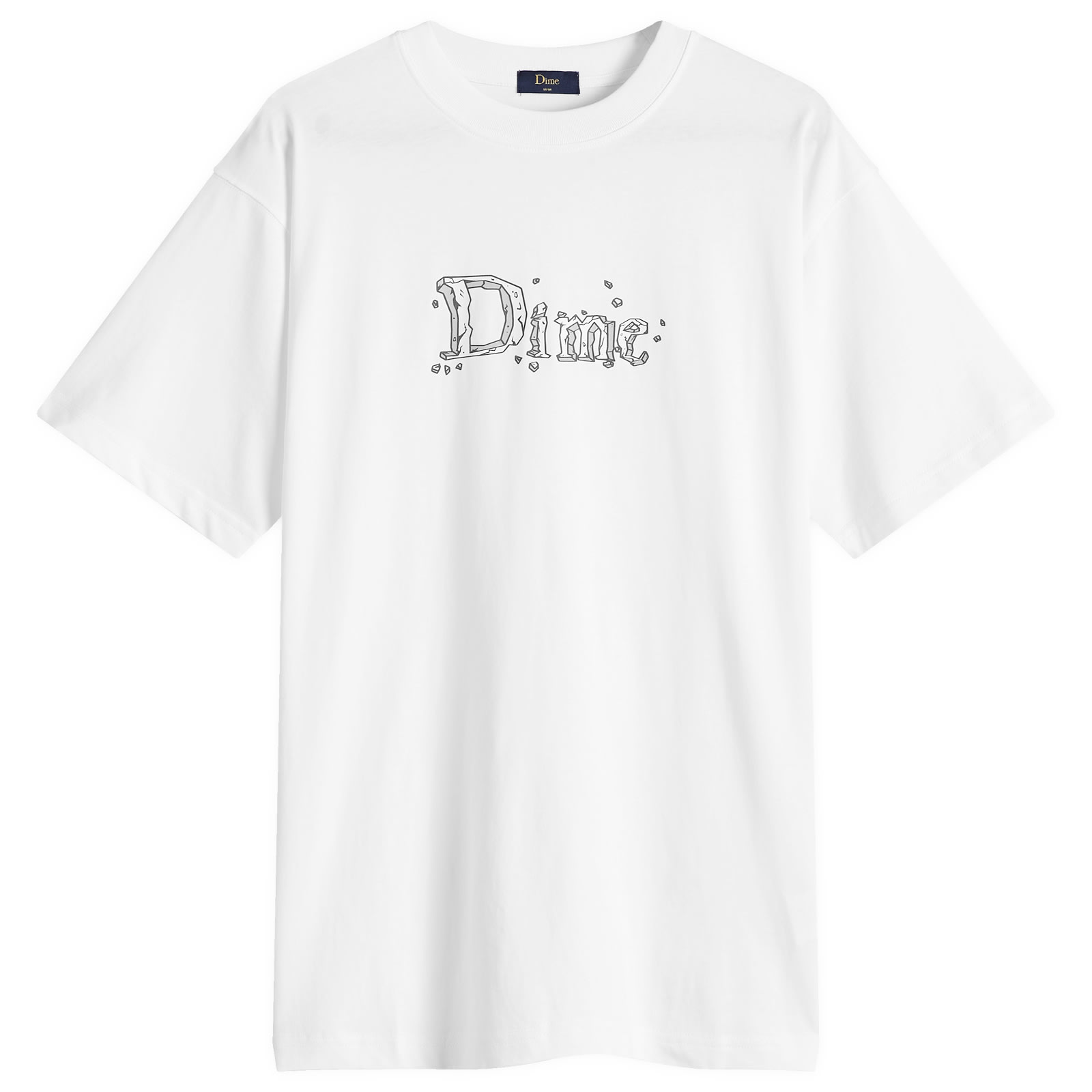 Men's Classic Stone Logo T-Shirt in White