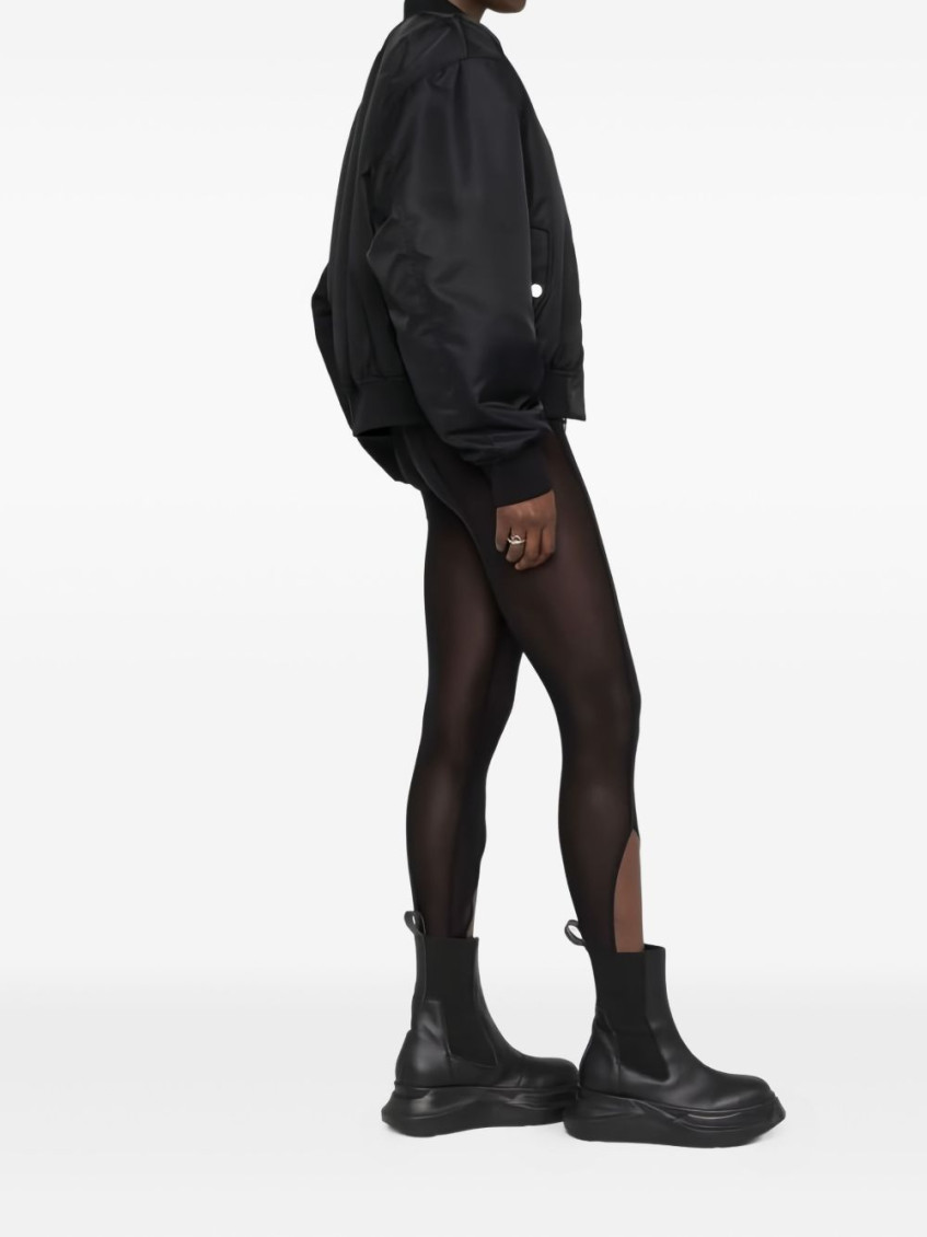 Black Low waist trousers