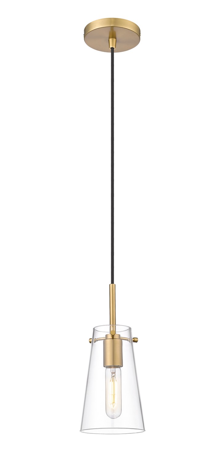 Kira 1-Light Pendant in Modern Gold