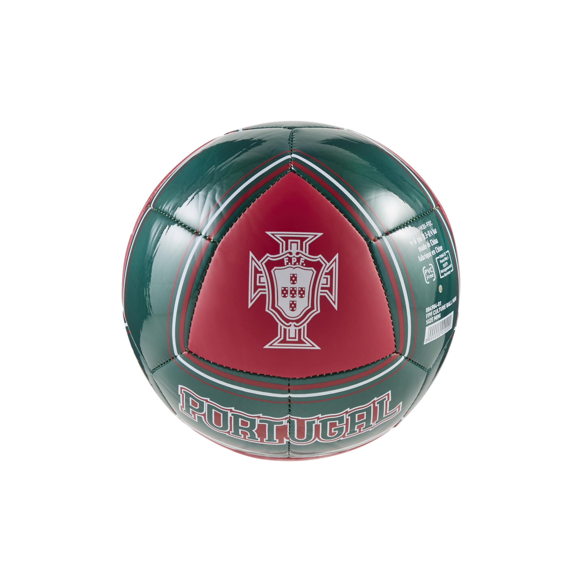 PUMA Portugal ftblCulture Fan Mini Soccer Ball in Red