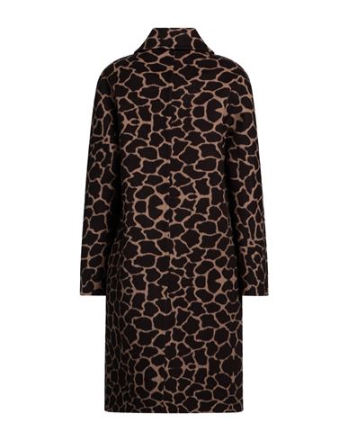 Woman Coat Dark brown