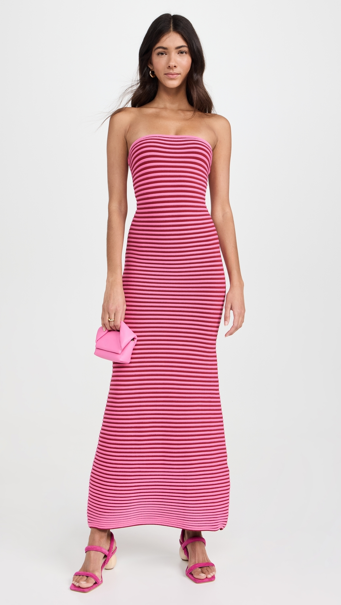 Sunmor Knit Maxi Dress Candy