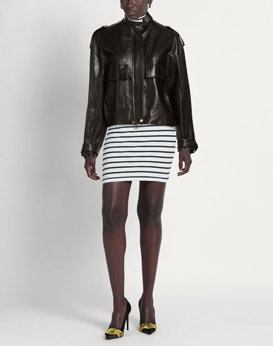 Woman Jacket Black Size L Leather