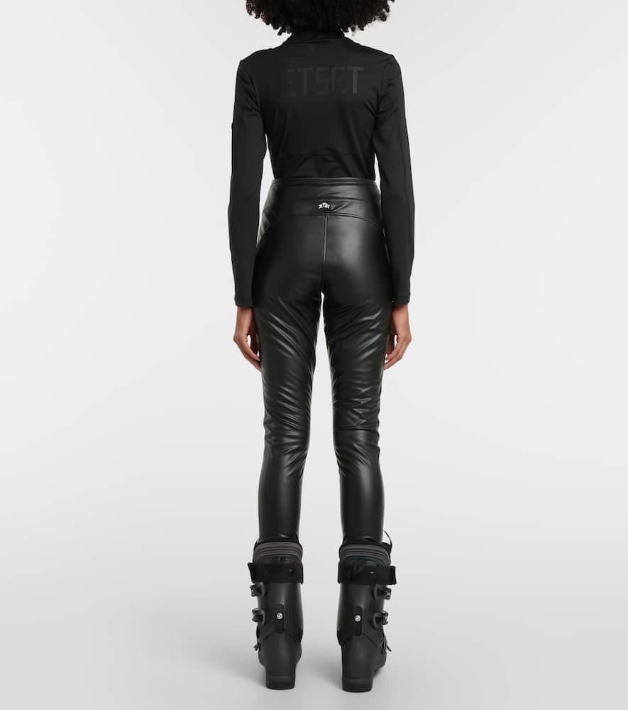 Pegaso faux leather leggings