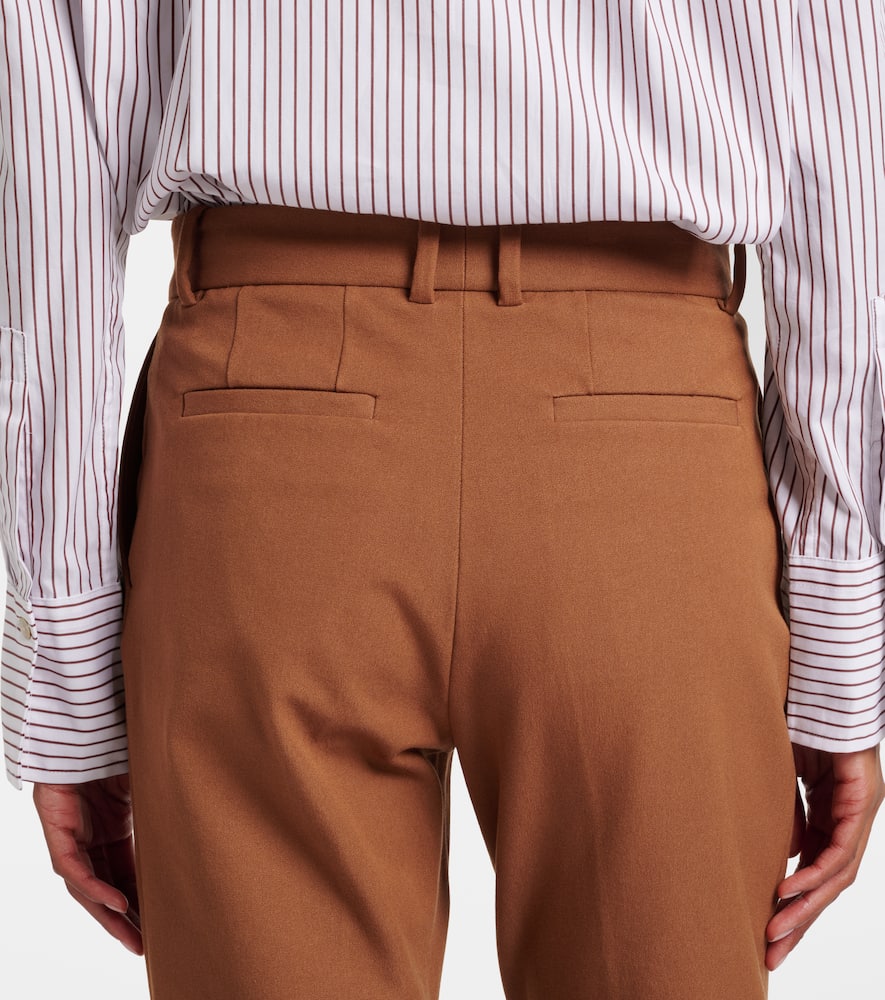 New Coleman gabardine straight pants