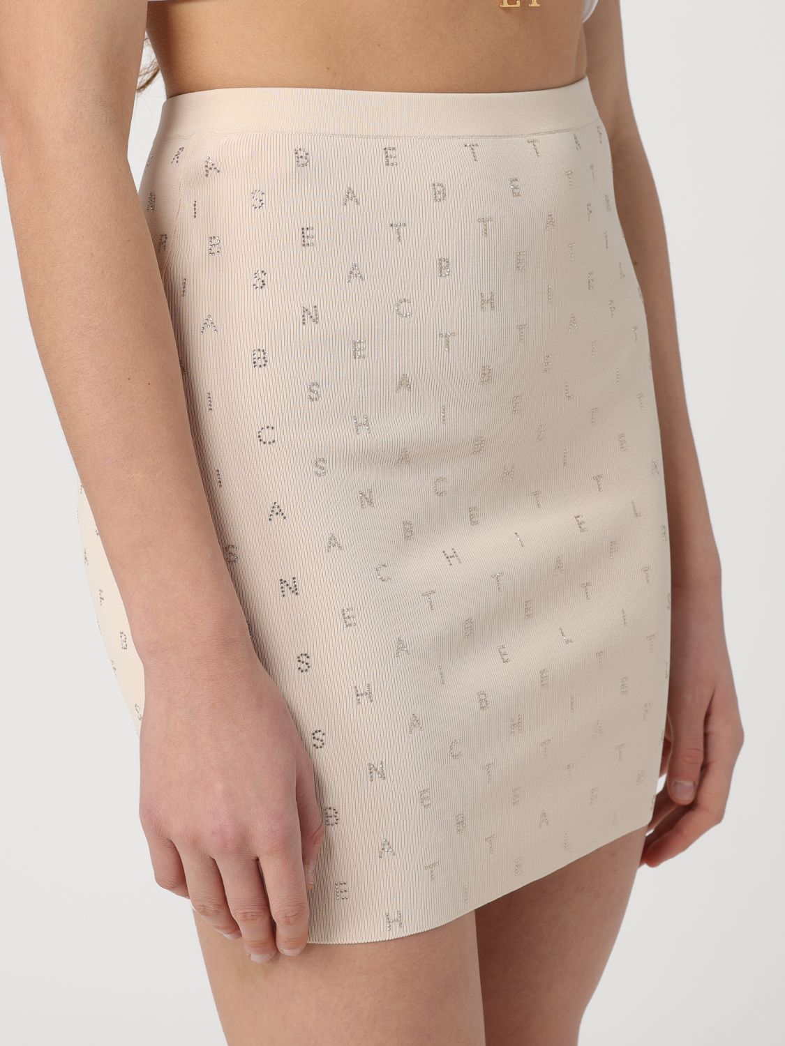 Skirt Woman color Yellow Cream