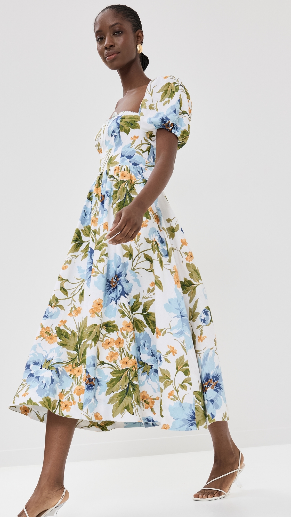 Marella Linen Dress Botanist