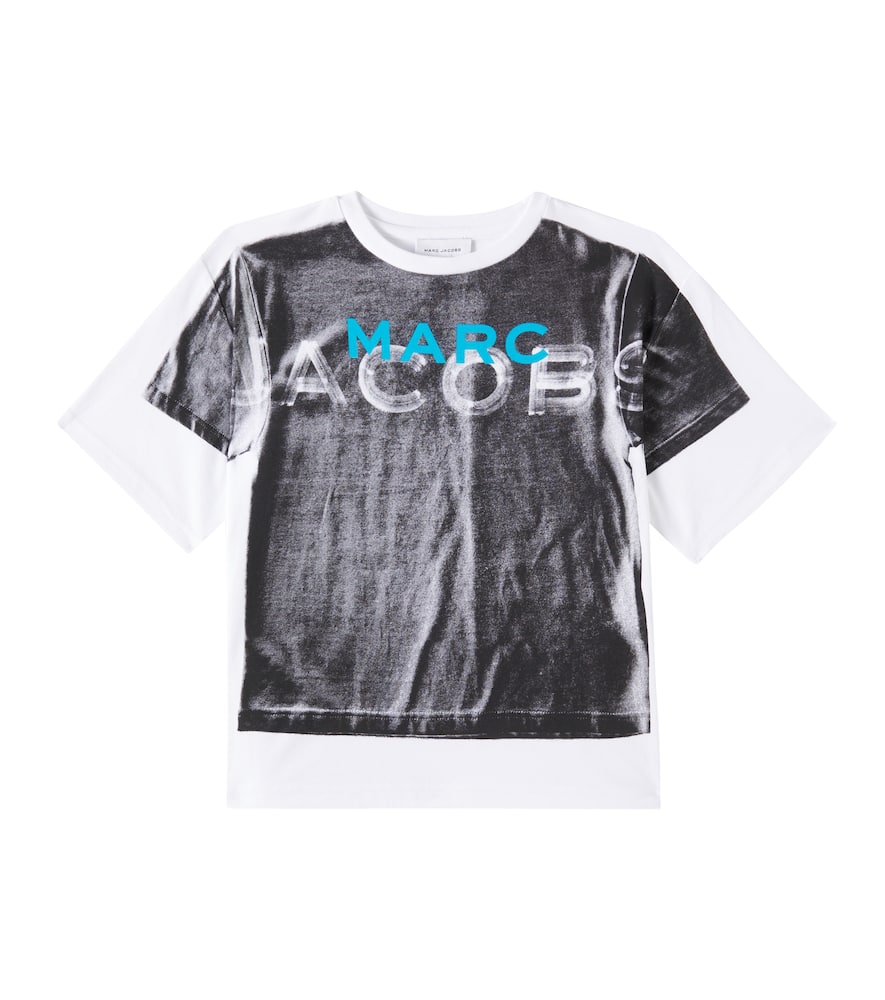 Marc Jacobs Kids Printed cotton jersey T-shirt