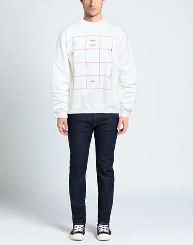 Man Sweatshirt White